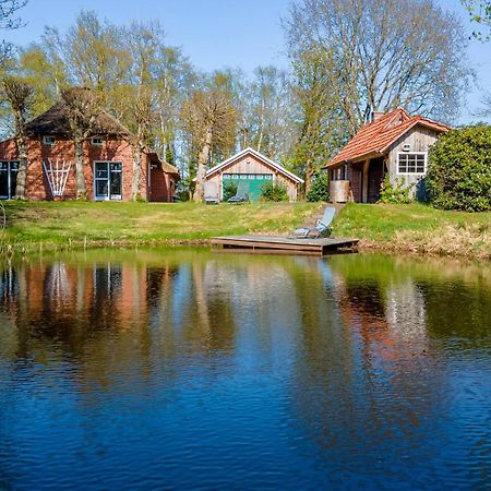 Reetdach Ostfriesenhaus Villa Südbrookmerland Eksteriør bilde